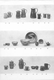Leach Pottery standard ware as made in the 1950s and 1960s, from a brochure of the period